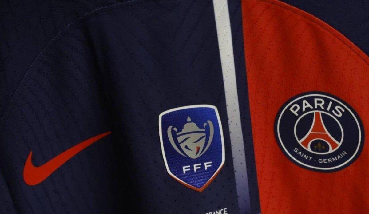 23/24 PSG Home Coupe De France maglia finale