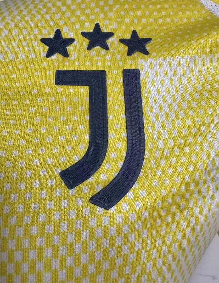 Versione giocatore 24/25 Juventus Away Giallo Jerseyn