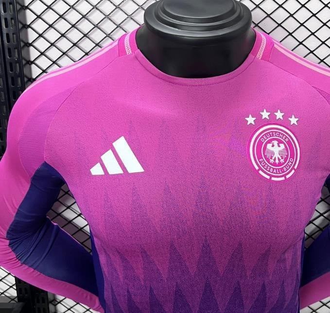 Playera de manga larga Alemania Away versión del jugador 2024