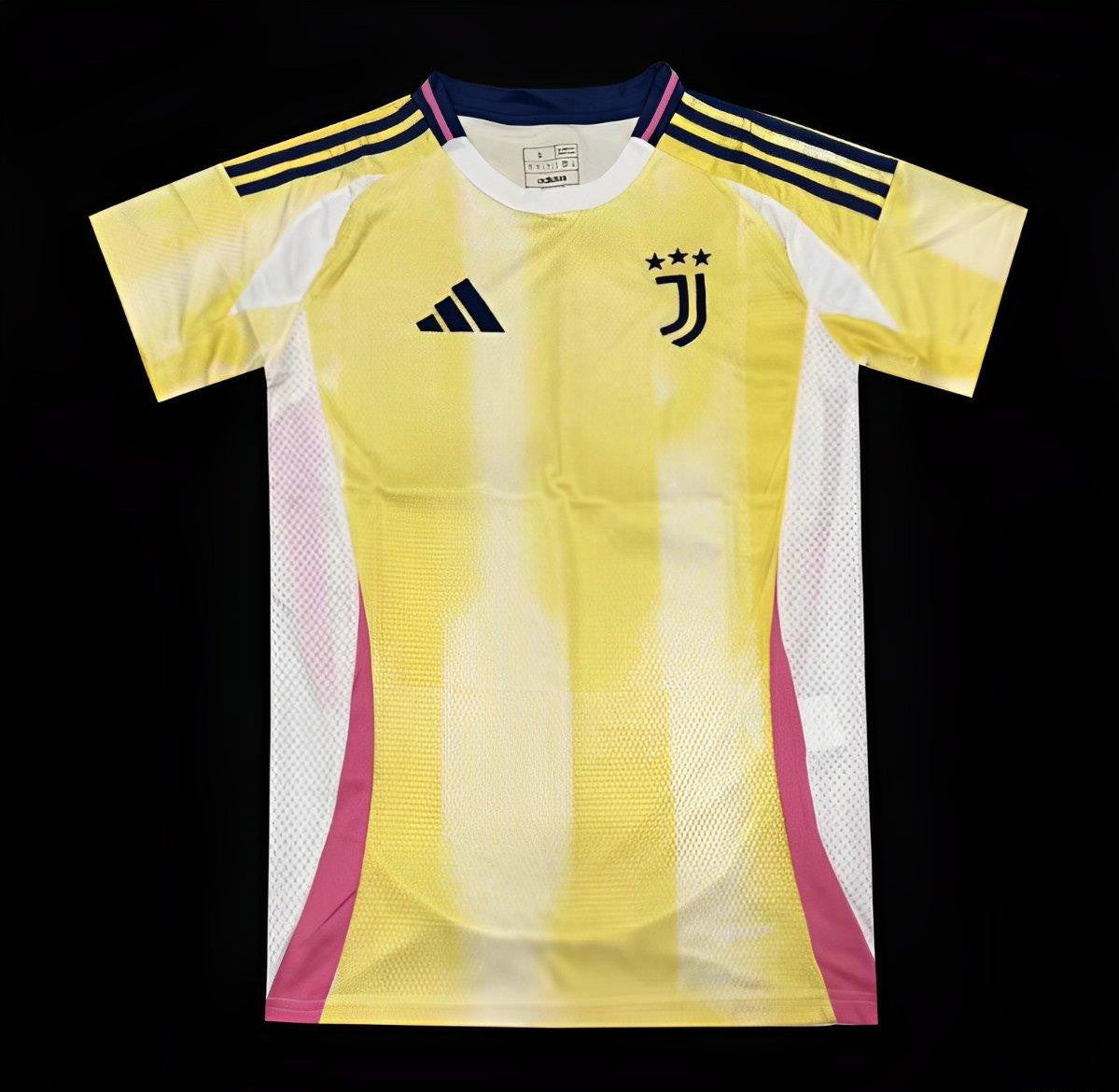 Maglia da trasferta bianconera 24/25