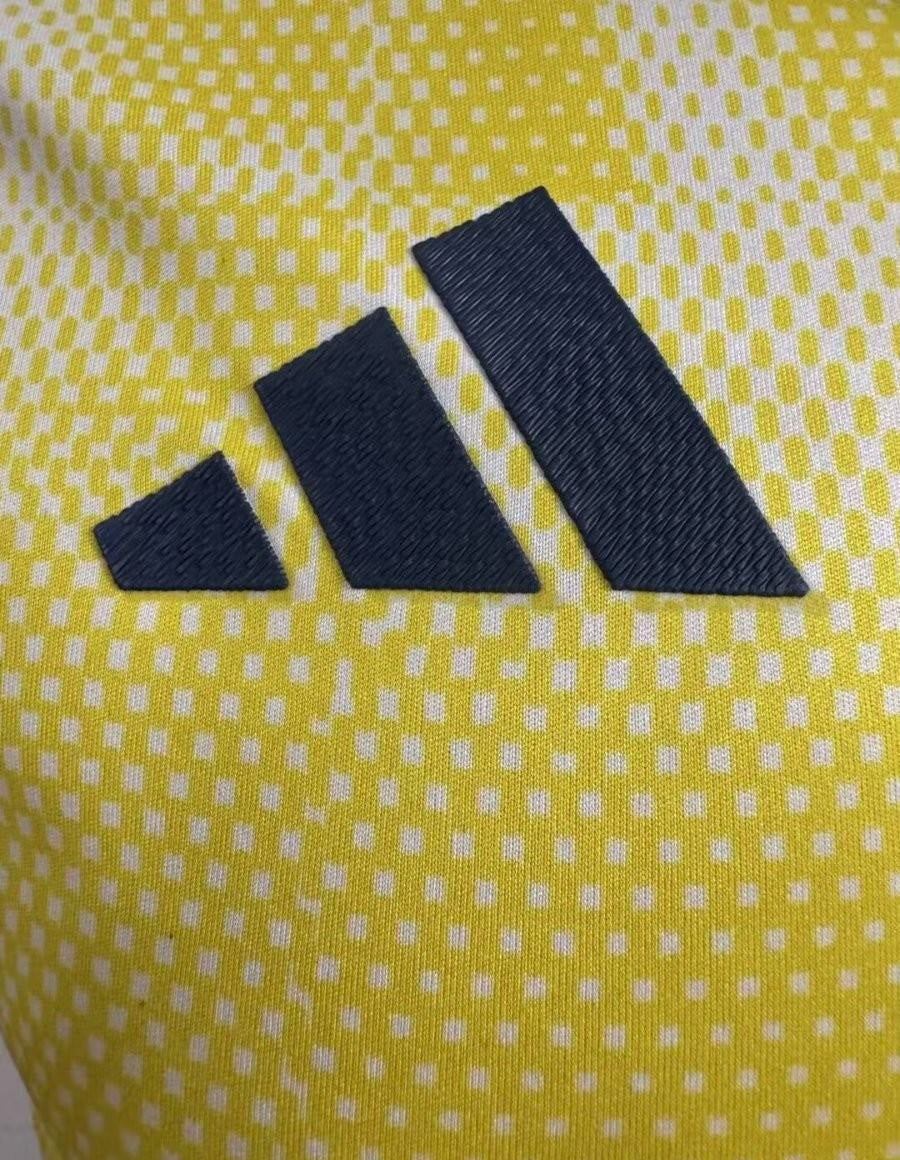 Player Version 24/25 Juventus Away Yellow Jersey