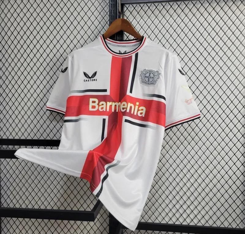 24/25 Bayer 04 Leverkusen Away White Jersey