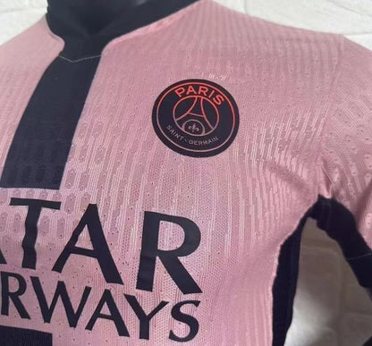 Versione giocatore 24/25 PSG Terza maglia rosa