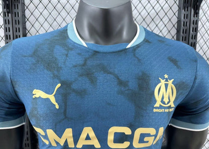 Versione giocatore 24/25 maglia Olympic Marseille Away Navy