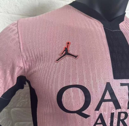 Versión del jugador 24/25 PSG Third Pink Jersey