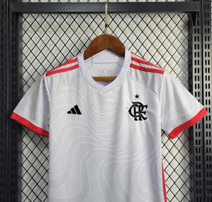 24/25 Kids Kit Flamengo Away Jersey