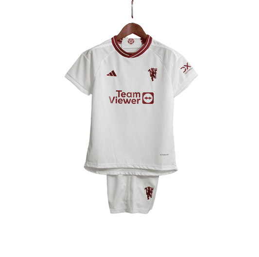 Kids Kit - Manchester United Terceiro 23/24