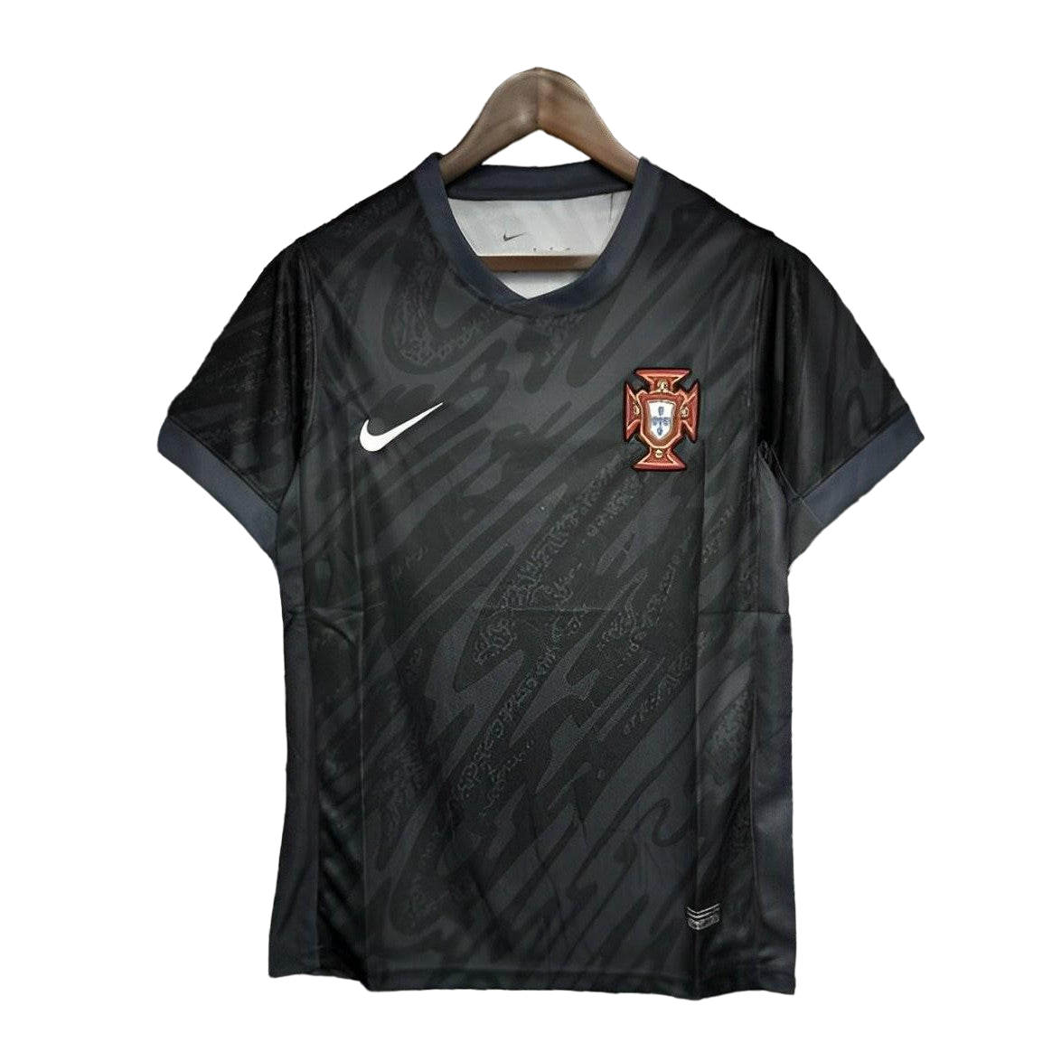 Camiseta Portero 2024 Portugal Euro Negro