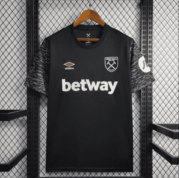 24/25 West Ham United Third Black Jersey.