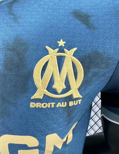 Player Version 24/25 Olympique Marseille Away Navy Jersey