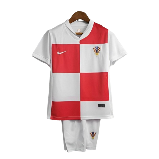 2024 KIDS Kit Croacia Home Jersey