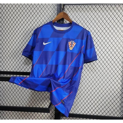 Camiseta 2024 Croatia Away Blue