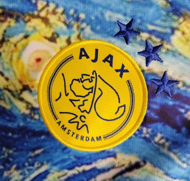 23 24 AJAX X Vincent Van Gogh Pintura al óleo Noche estrellada Camisetas