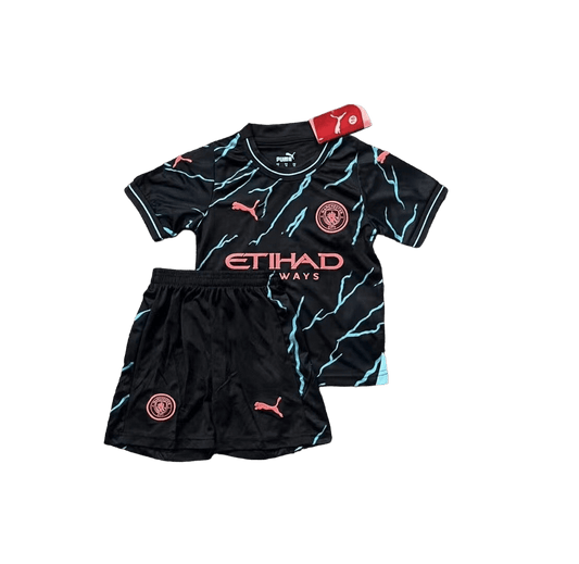 Kids Kit - Manchester City Third 23/24