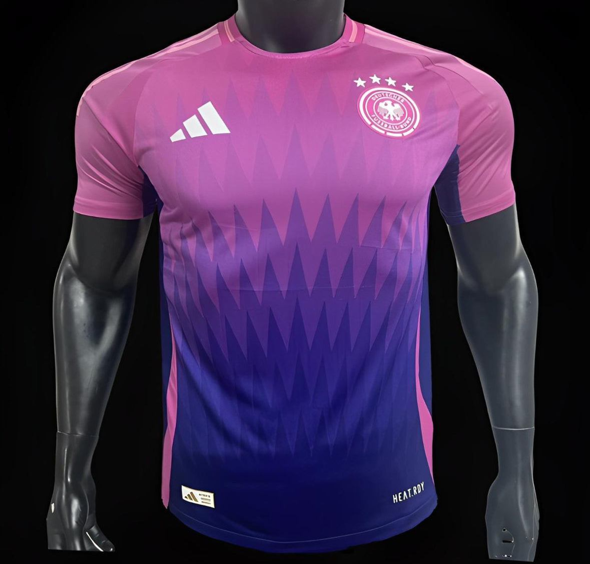 Versión del jugador 2024 Alemania Away Purple Jersey