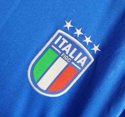 2024 Kit Bambini Italia Via Maglia Bianca