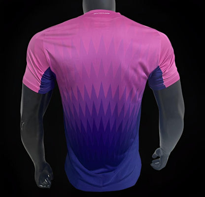 Versión del jugador 2024 Alemania Away Purple Jersey