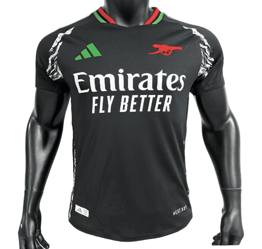 Arsenal Arternativa Black-Player Versione 24/25