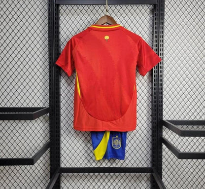 2024 Kids Kit Spain Home Jersey