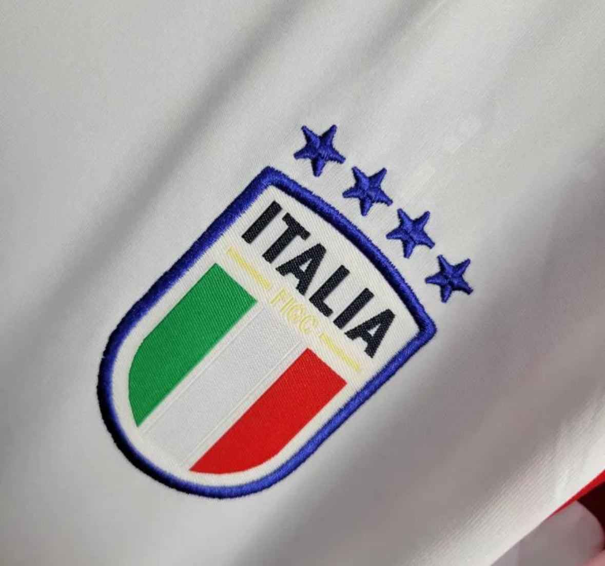 2024 Kids Kit Italië weg White Jersey