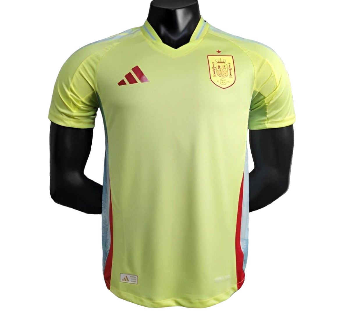 Player Version 2024 Spain Away Yellow Jersey