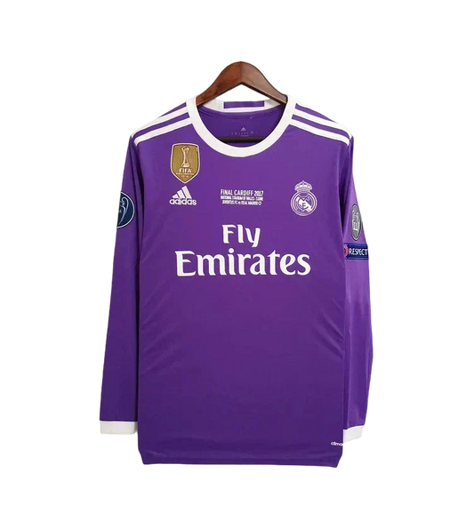 Real madrid alternatív 16/17-bajnokok ligája döntő-hosszú ujjú