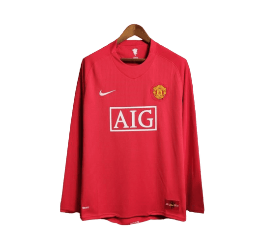 Manchester United Main 07/08-Long Sleeve