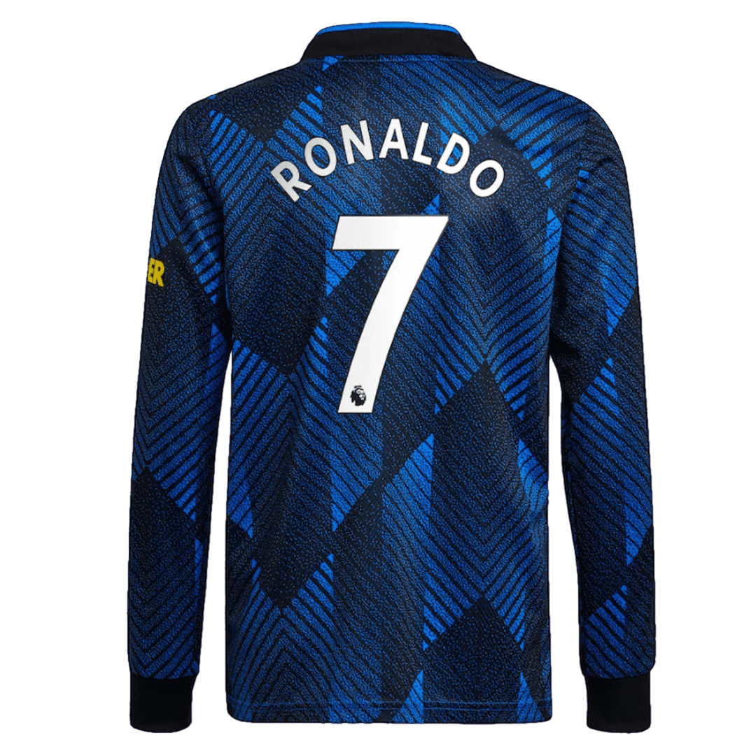 Manchester United Third 21/22-Manches Longues-Ronaldo 7