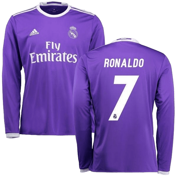 Real Madrid Alternativa 16/17-Manica Lunga-Ronaldo 7