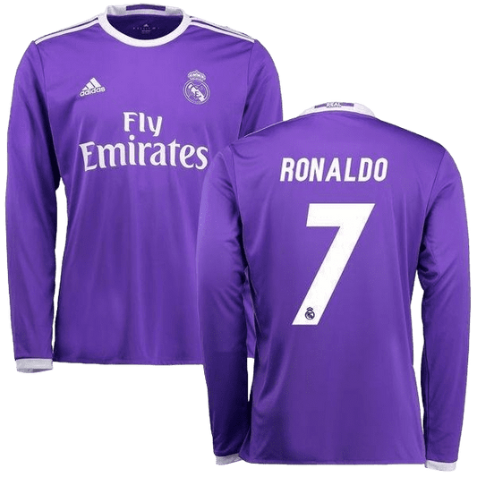 Real madrid alternatív 16/17-hosszú ujjú-ronaldo 7