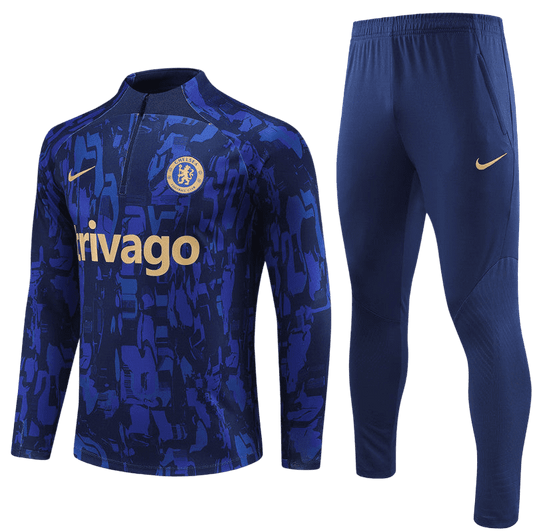 Chelsea-Entrenamiento hecho-1/2 Zip