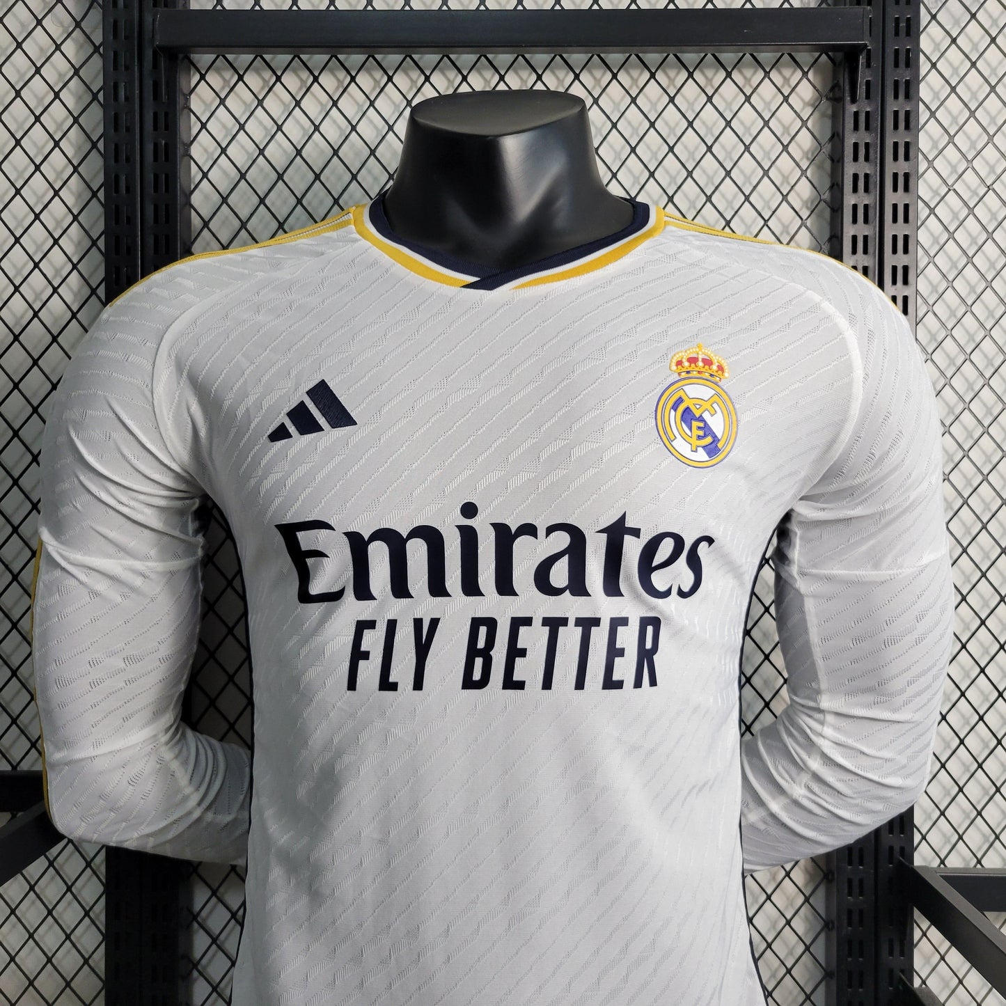 Real Madrid Main 23/24-Long Sleeve-Player Leagan