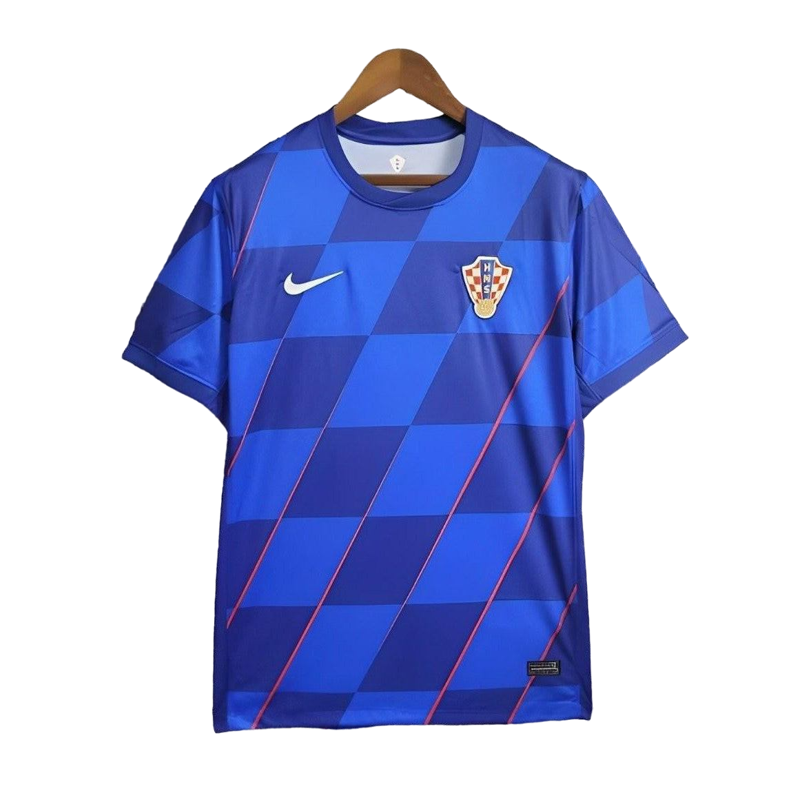 2024 Kroatien Auswärts Blue Jersey