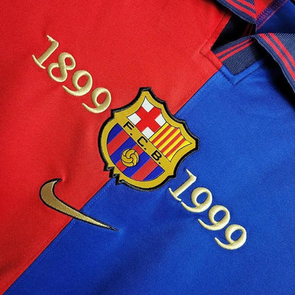 Barcelona 99/00-100 &deg; compleanno-Manica lunga