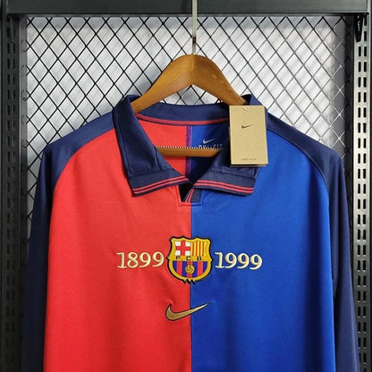 Barcelona 99/00-100 &deg; compleanno-Manica lunga