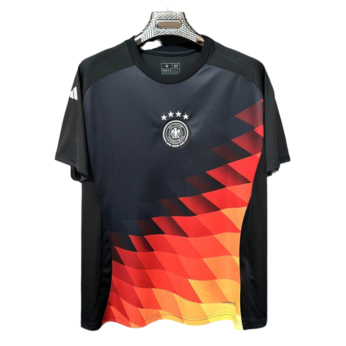 2024 Allemagne Noir Pré-Match Jersey