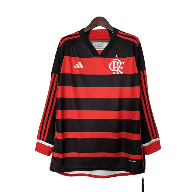 Flamengo Principal 24/25-Long Sleeve