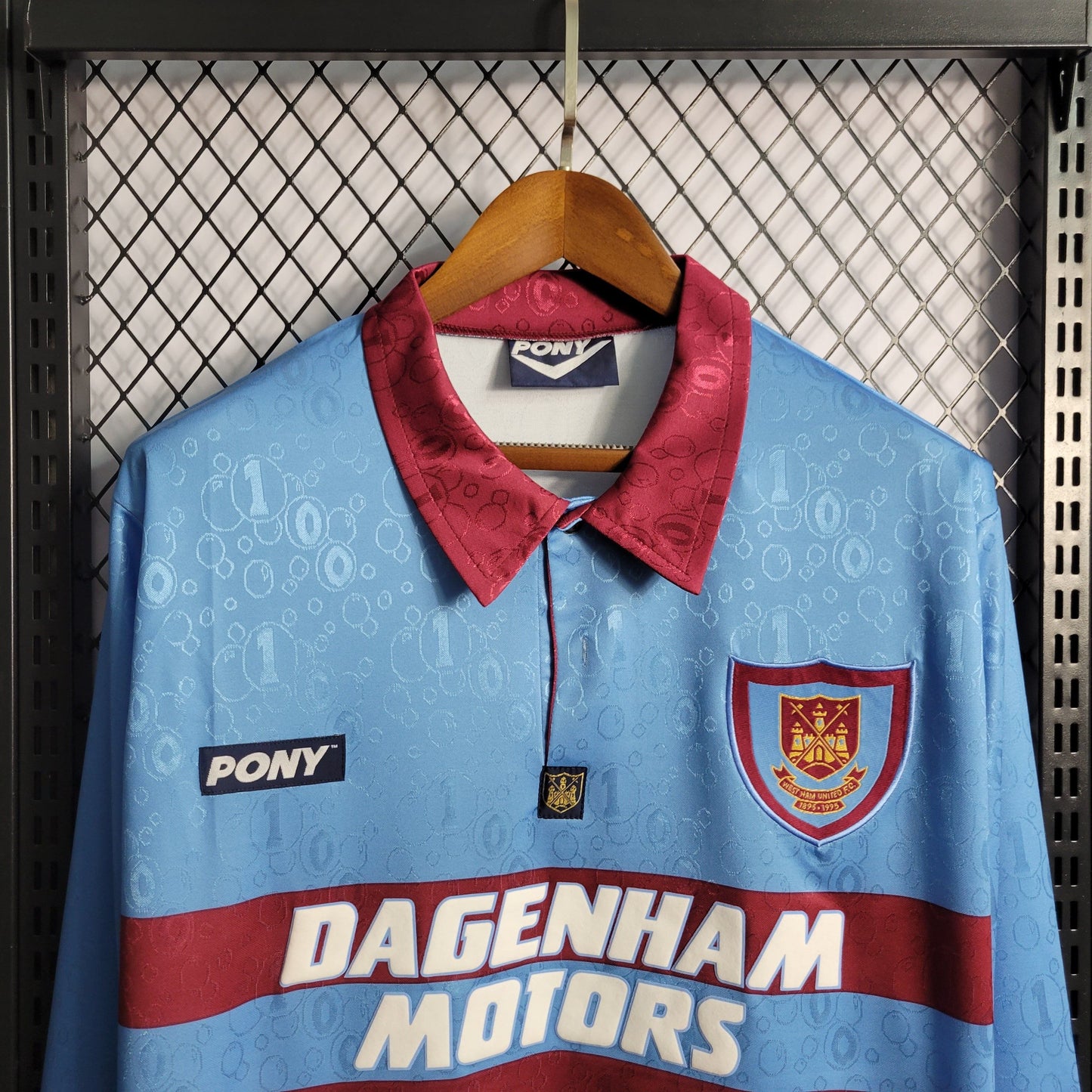 West Ham Alternative 96/97-Lange mouw