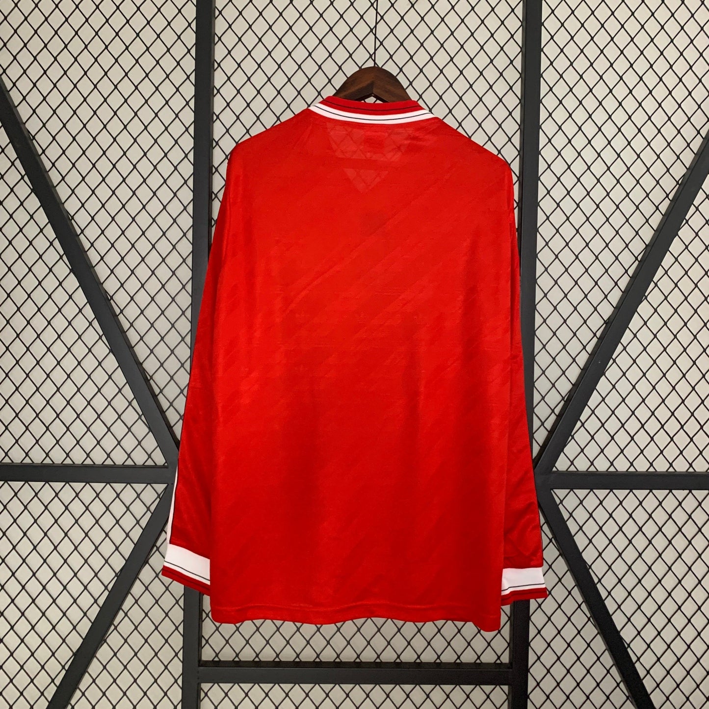 Manchester United Principal 86/87-Langarm