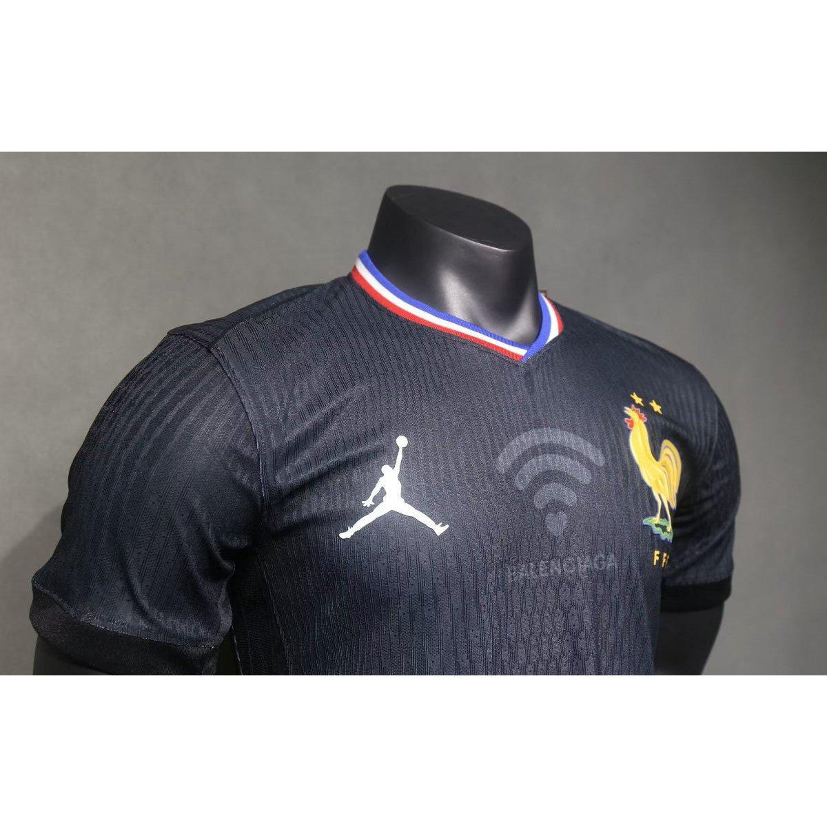 Joueur Version 2024 France x Balenciaga Navy Special Jersey