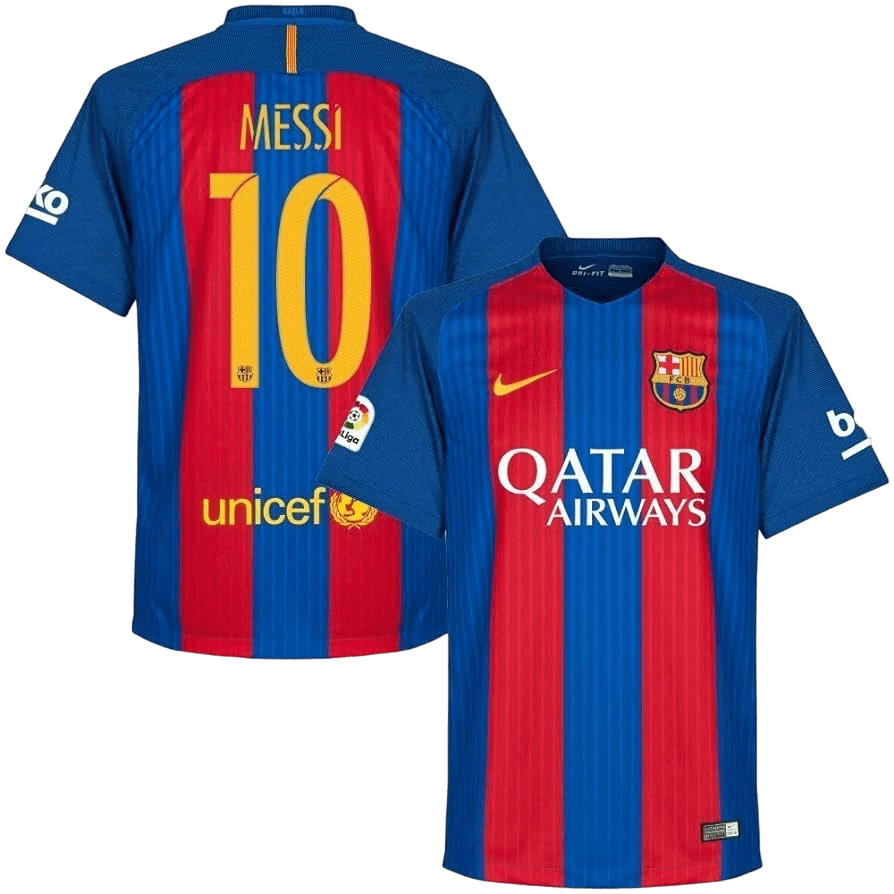 Principal de Barcelone 16/17 - Messi 10