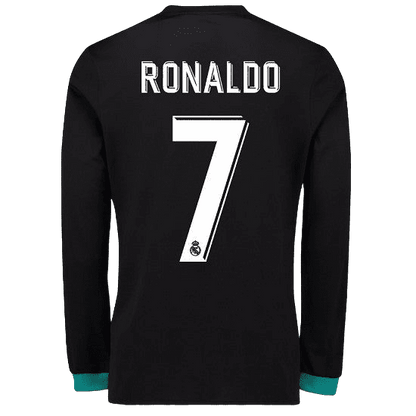 Real madrid alternatív 17/18-ronaldo 7-hosszú ujjú