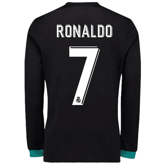 Real Madrid Alternative 17/18 - Ronaldo 7-Long Sleeve